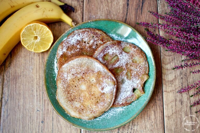 racuchy z jabłkami (wegańskie, bezglutenowe, bez cukru, bez drożdży)